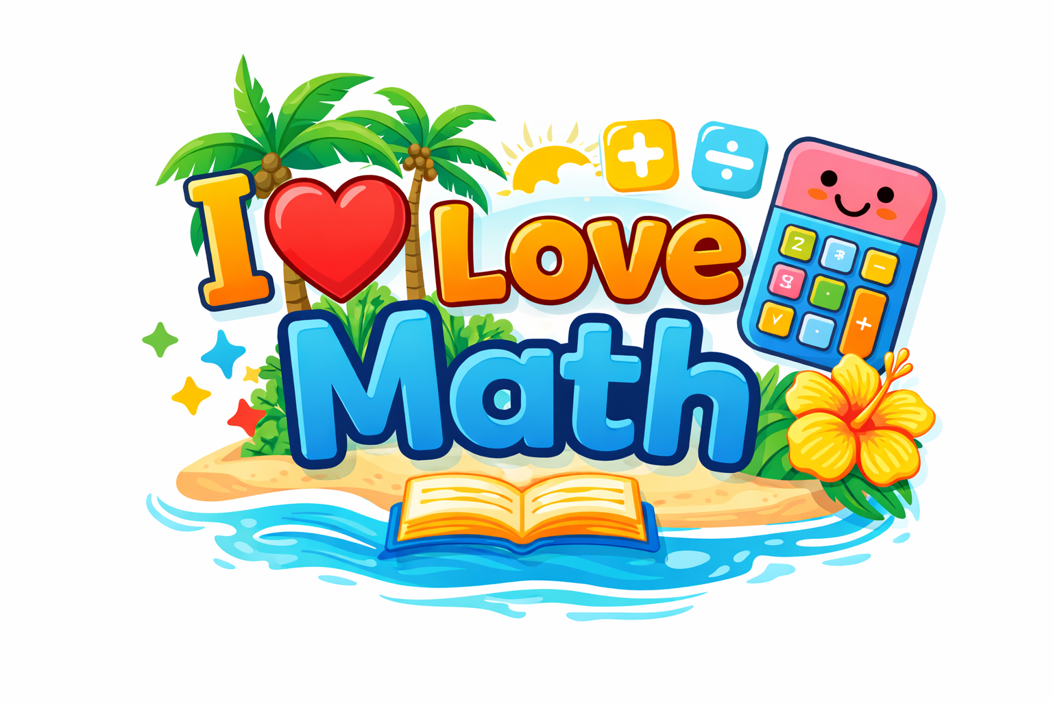 I Love Math logo